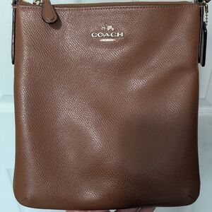 Coach Tan Leather Men's Messenger Bag